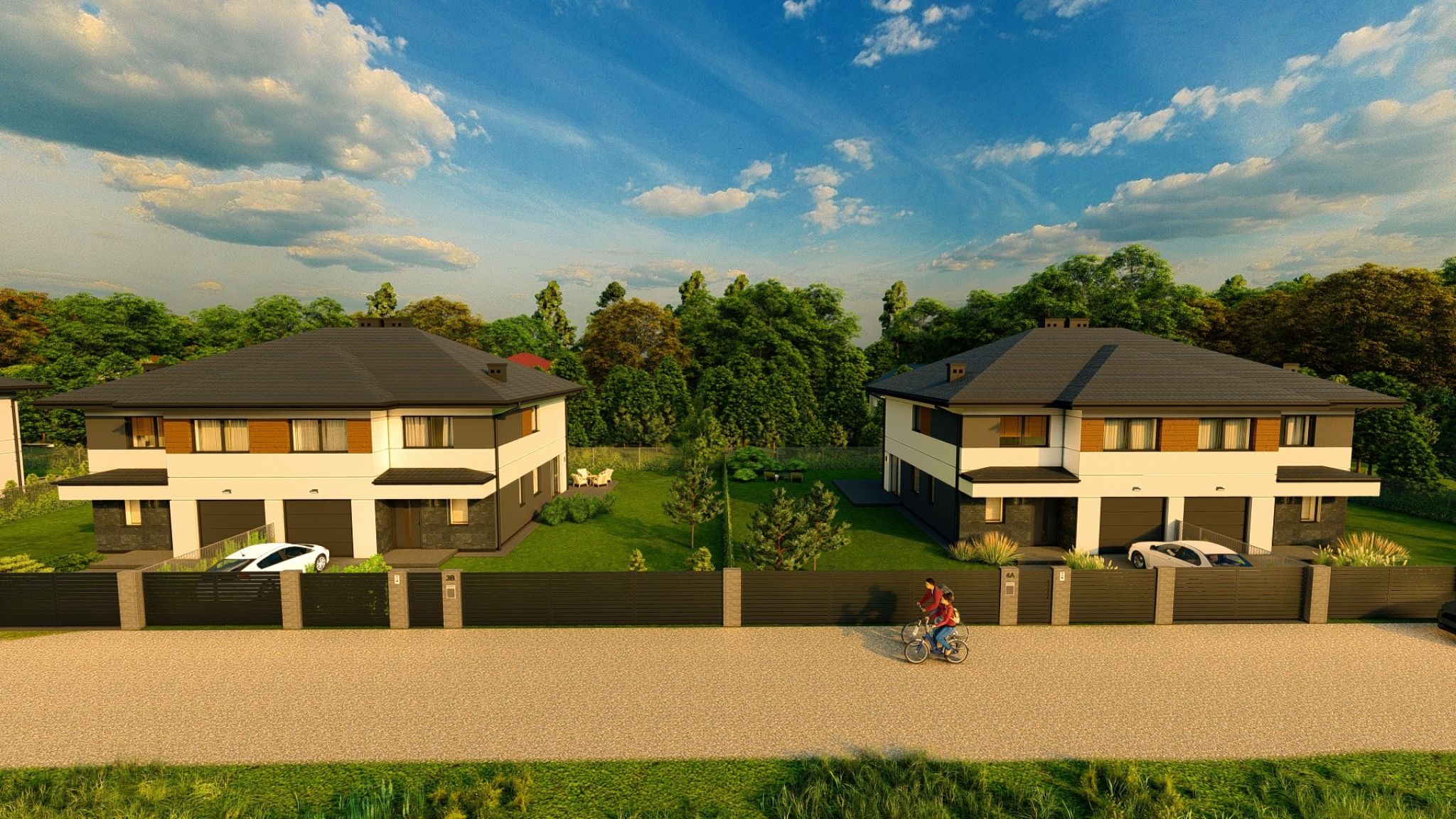 Wszystkie media, działka 450m2 i ogród południowy