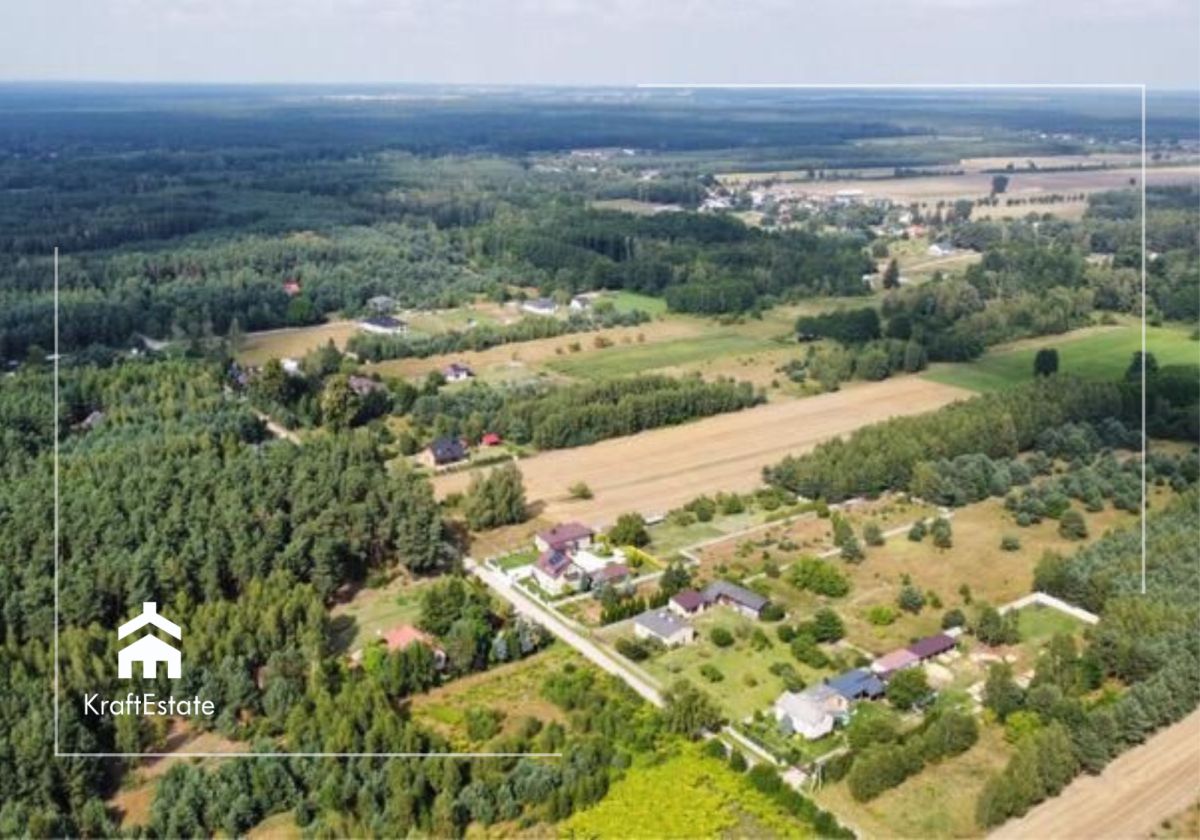 Duża działka budowlana przy lesie inwestycyjna
