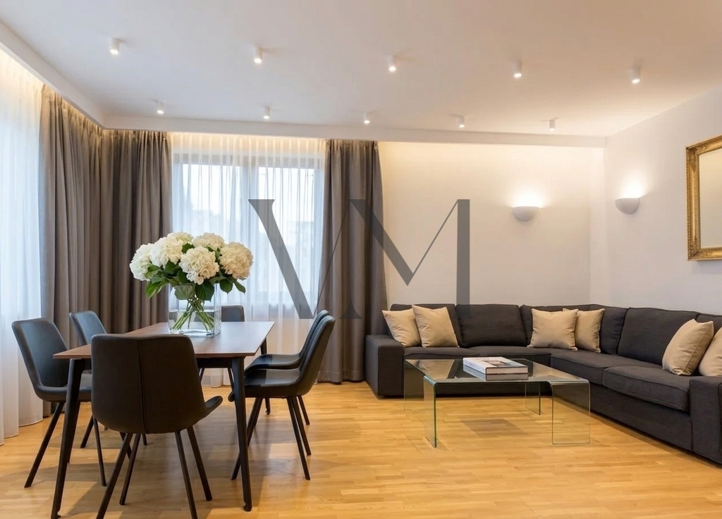 Apartament 130m2, 4 pokoje, powiśle, patria