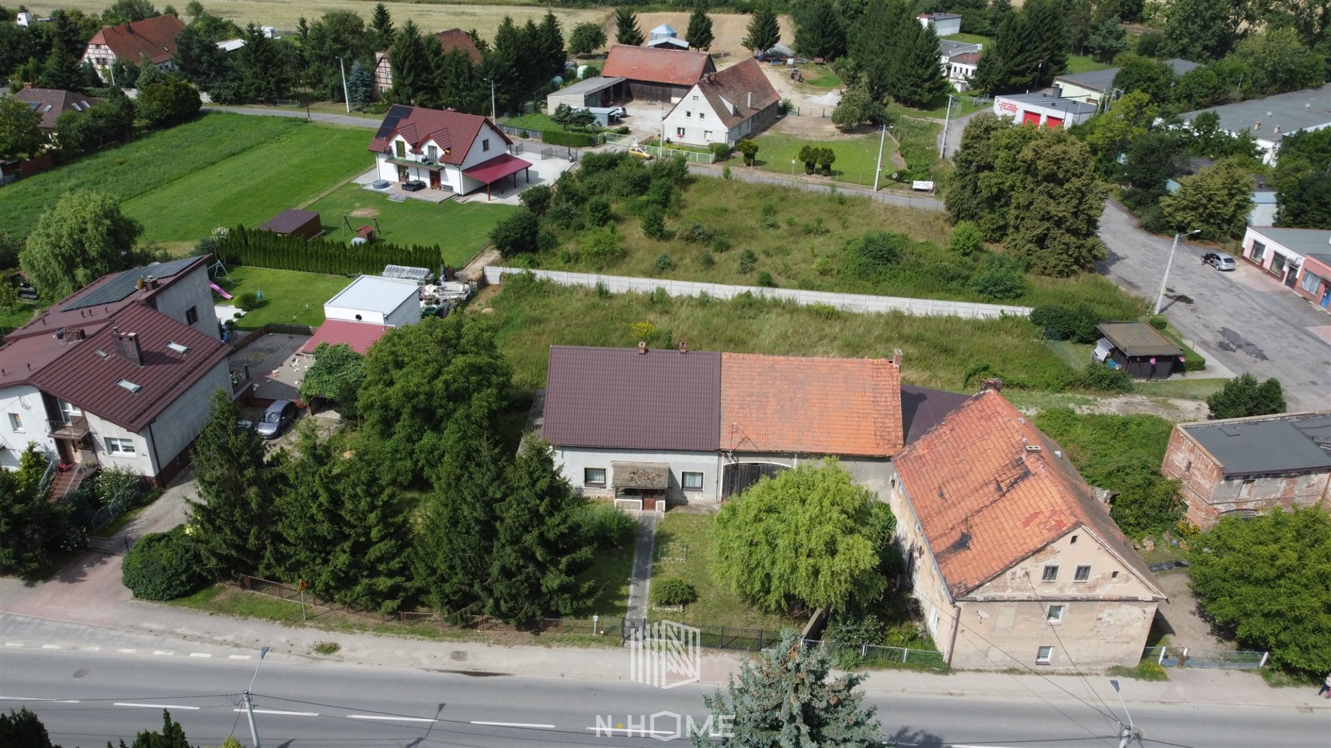 Mietków |dom + 2 działki usługowe |łącznie 4862 m2