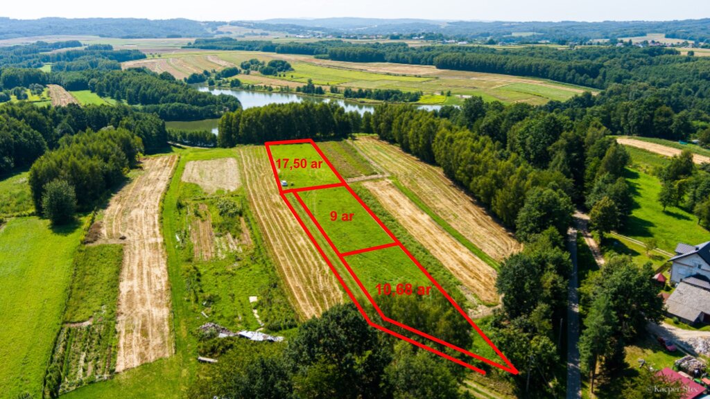 Działka nad zalewem- skrzyszów- małopolska