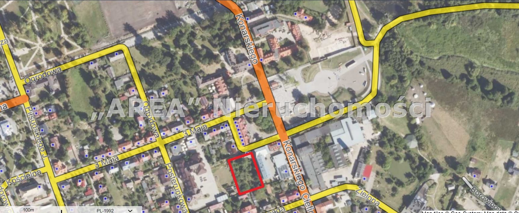Duża działka w centrum supraśla