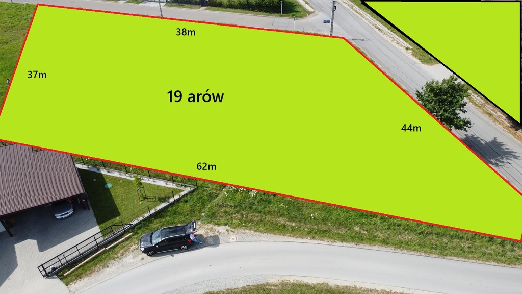 19 arów budziwój, mieszkaniowo-usługowa