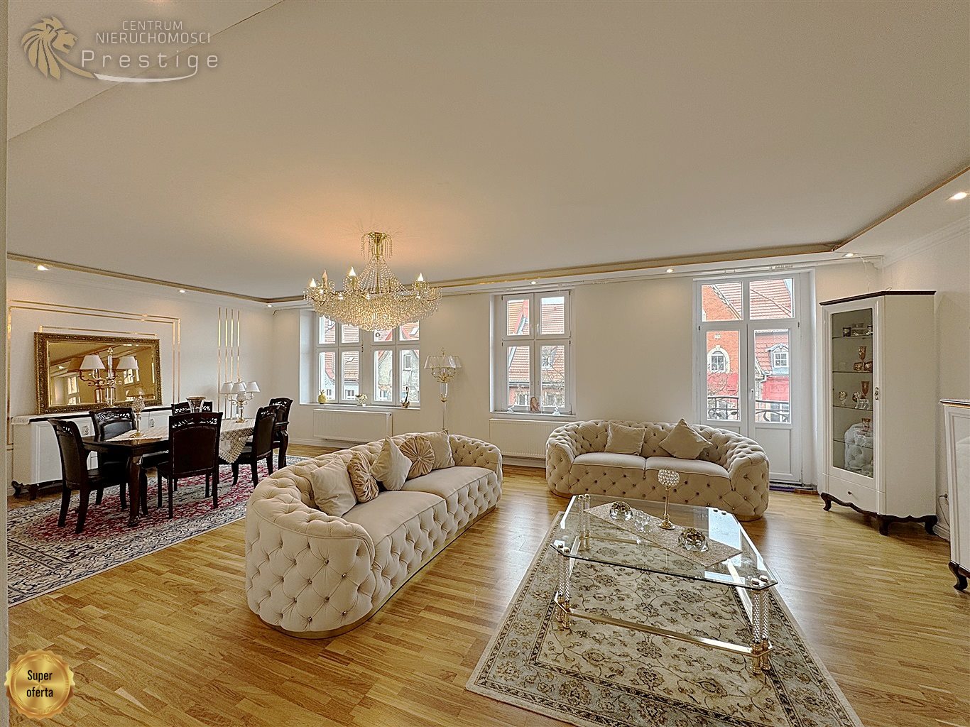 Apartament glamour - 4 pok./2 balkony - bytom