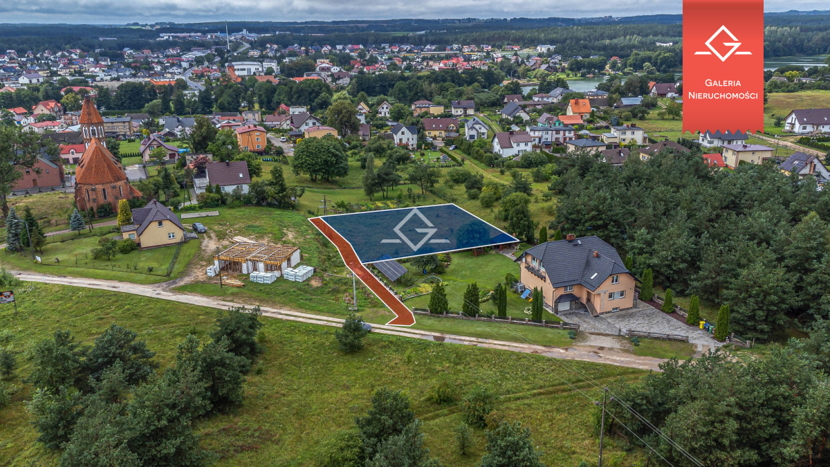 Działka budowlana | stężyca | blisko jeziora