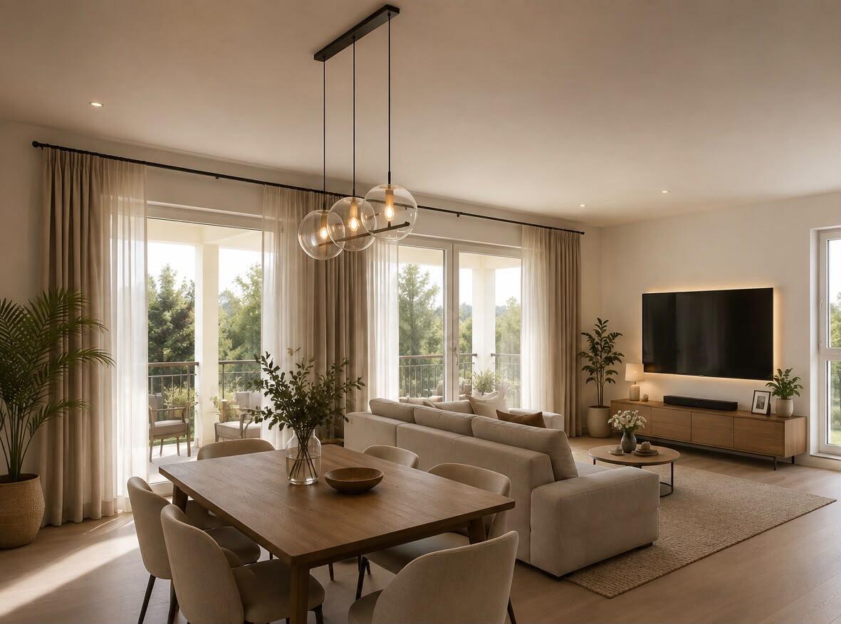 4 pokoje | 99,66 m² | balkon 29 m² | bielany
