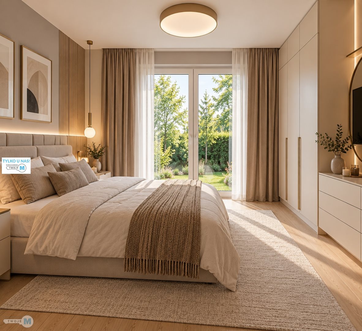 Apartament z ogródkiem enklawa prendowskiej