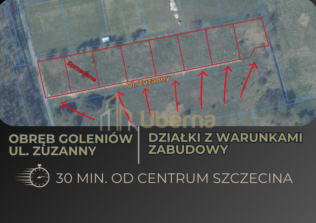 Działka w goleniowie pod zabudowę