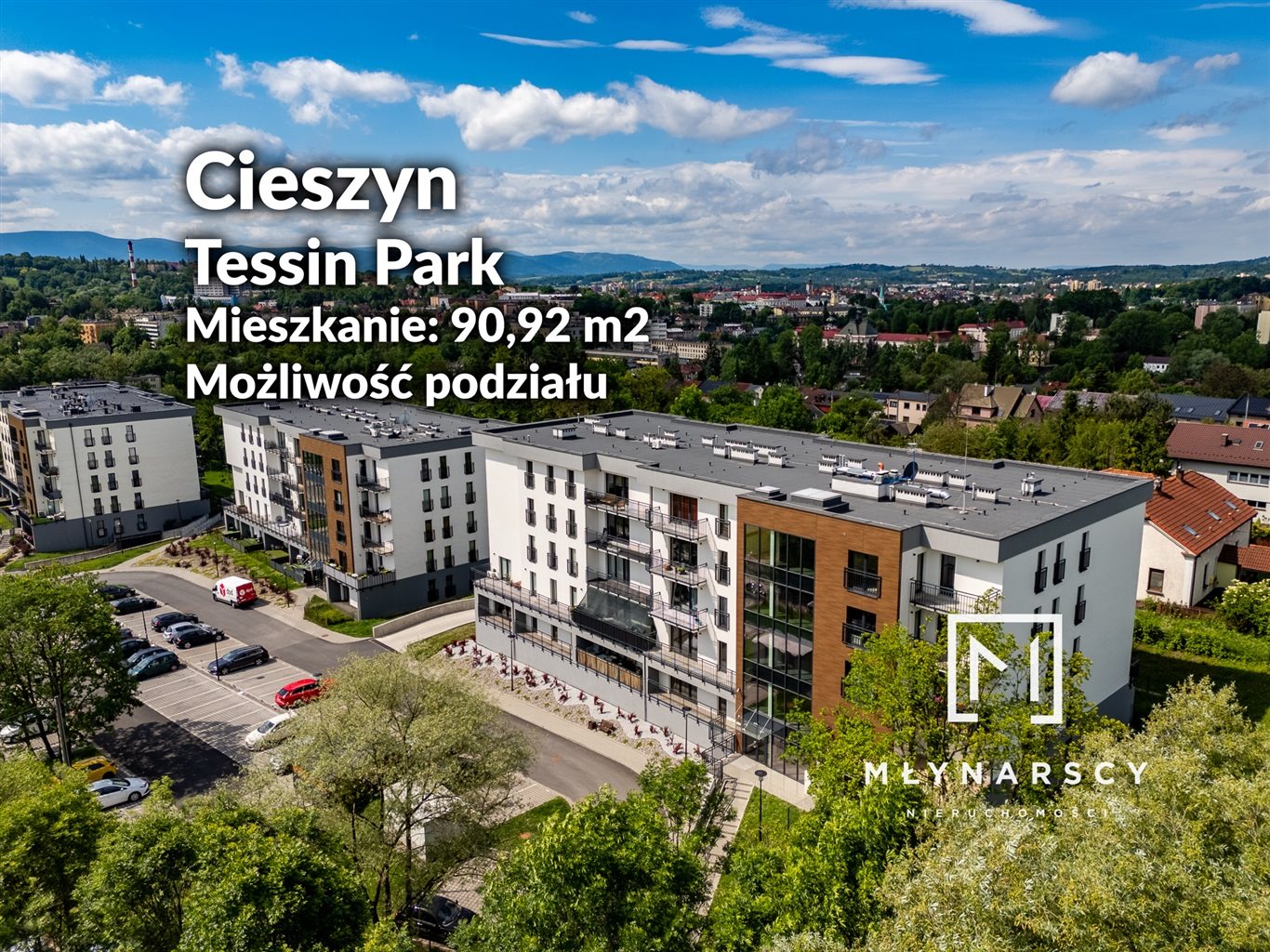 Mieszkanie 90 m2 | 4 pokoje | tessin park