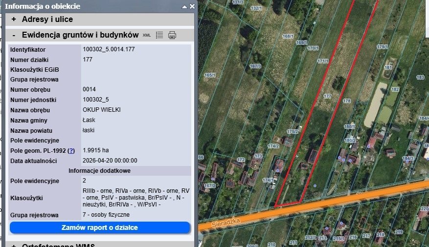 Dom na działce 1,9ha okup wielki