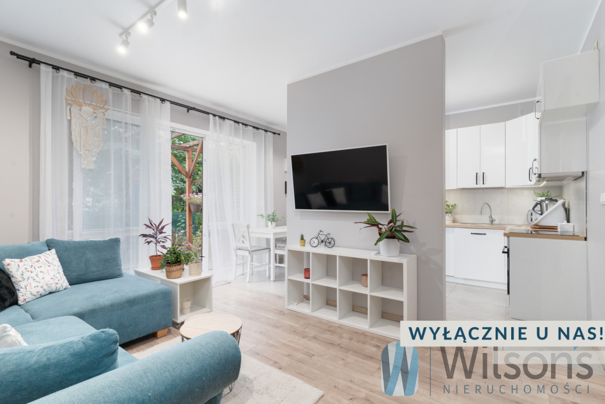 3-pok na sprzedaż z ogródkiem, kobyłka