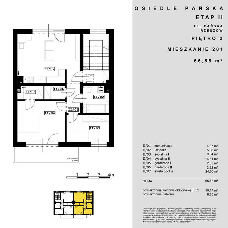 65,85m2| 3 pokoje| garaż | os. projektant | gotowe