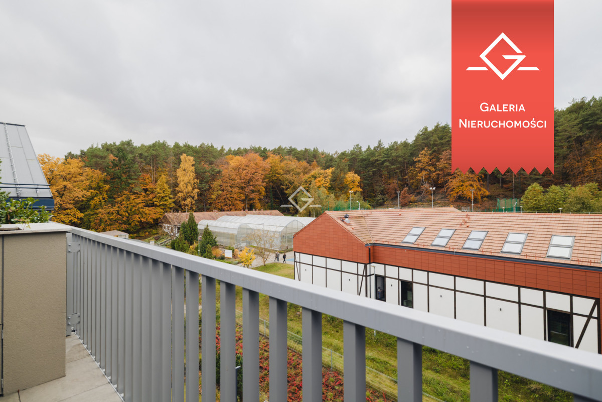 Oliwa | 33,95 m² | widok na las | garaż | balkon