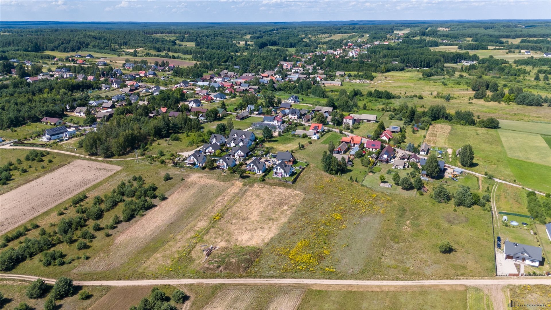 Działka na wzniesieniu nad rzeką supraśl