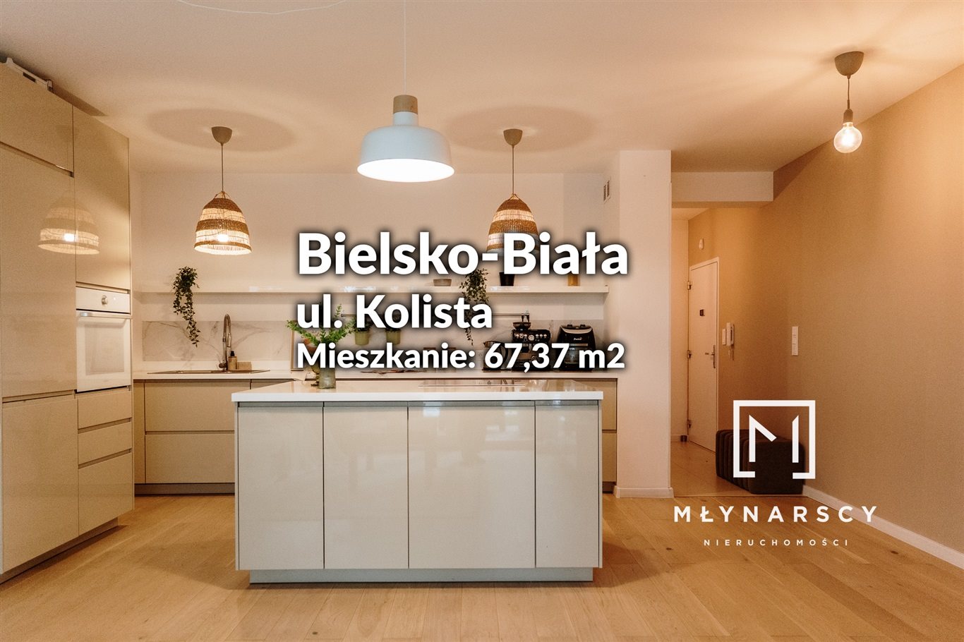 Mieszkanie z ogródkiem | 3 pokoje | 67,37 m²