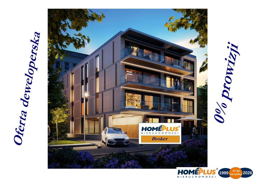 0%, deweloperski apartament - górny mokotów