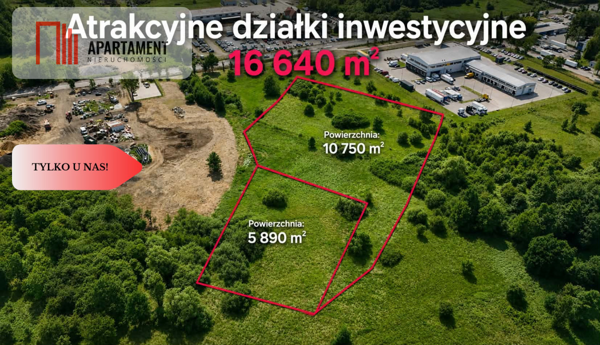 Atrakcyjne działki inwestycyjne legnica