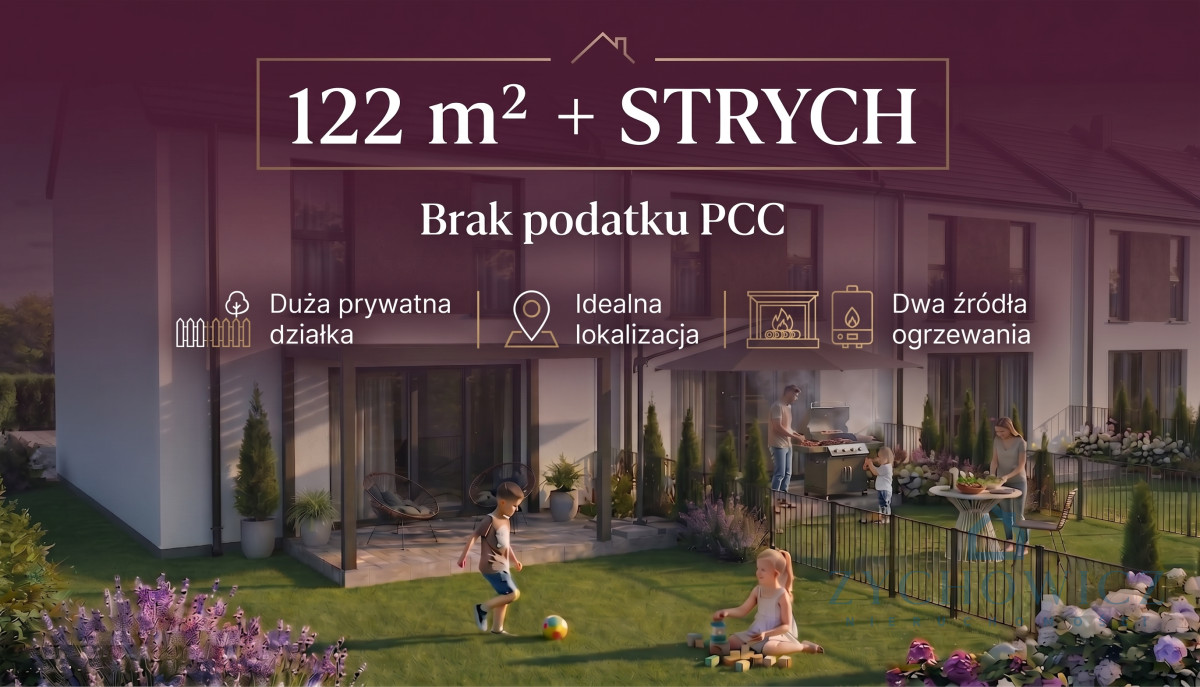 Własny ogród + garaż + 4 sypialnie | namysłów