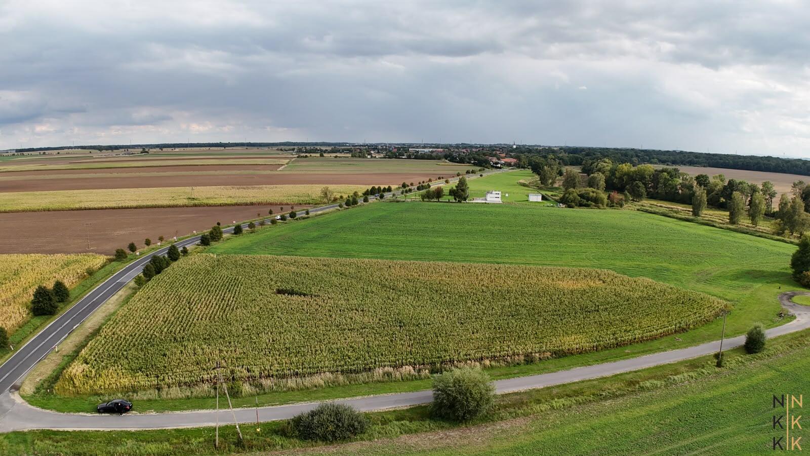 Działka produkcyjno- usługowa gniechowice gm. kąty wrocławskie