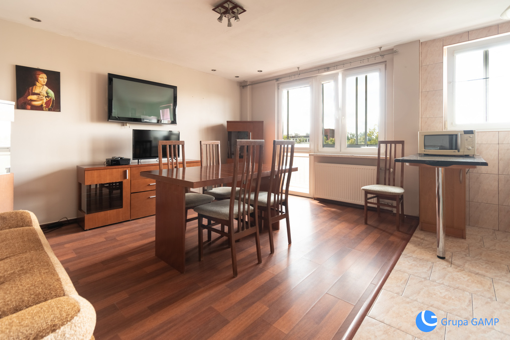 3-pok, 53 m2, ul. wybickiego, krowodrza, balkon