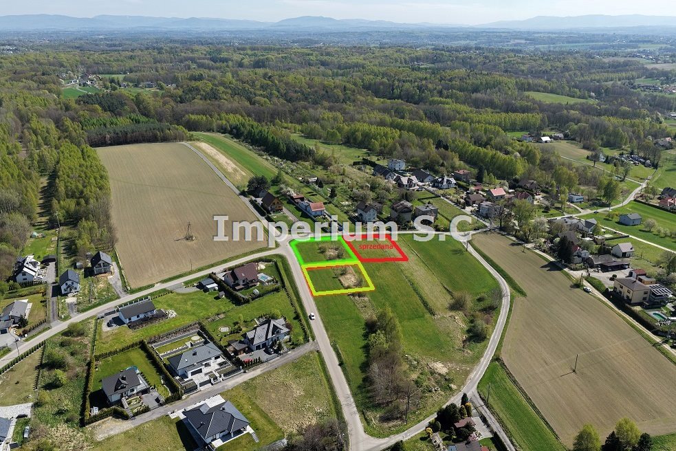 Widokowa działka budowlana 1000 m² | moszczenica