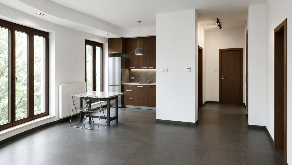 Trzypokojowy apartament na powiślu