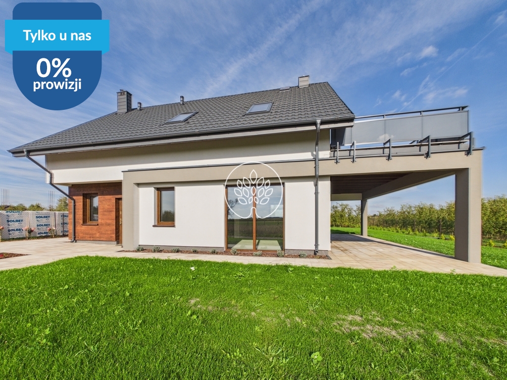 Nowy dom 143 m² z sadem i tarasem 30 m² – szczutki
