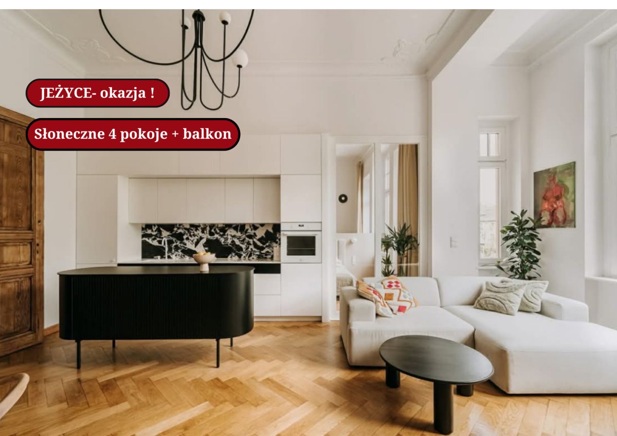 Promocja! jeżyce- słoneczne 4 pokoje! 9985 zł/m2 !