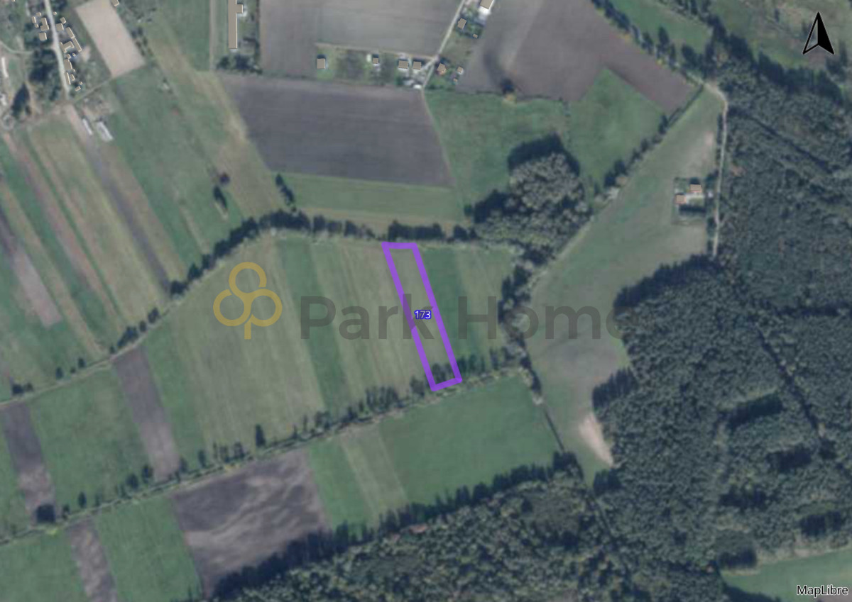 Grunt rolny 1,9 ha - srocko małe