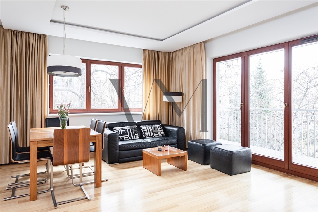Eleganckie mieszkanie 60m2, duży balkon, sadyba