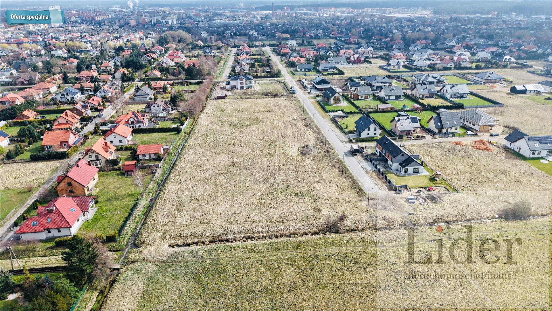 Działka inwestycyjna pod zabudowę wielorodzinną