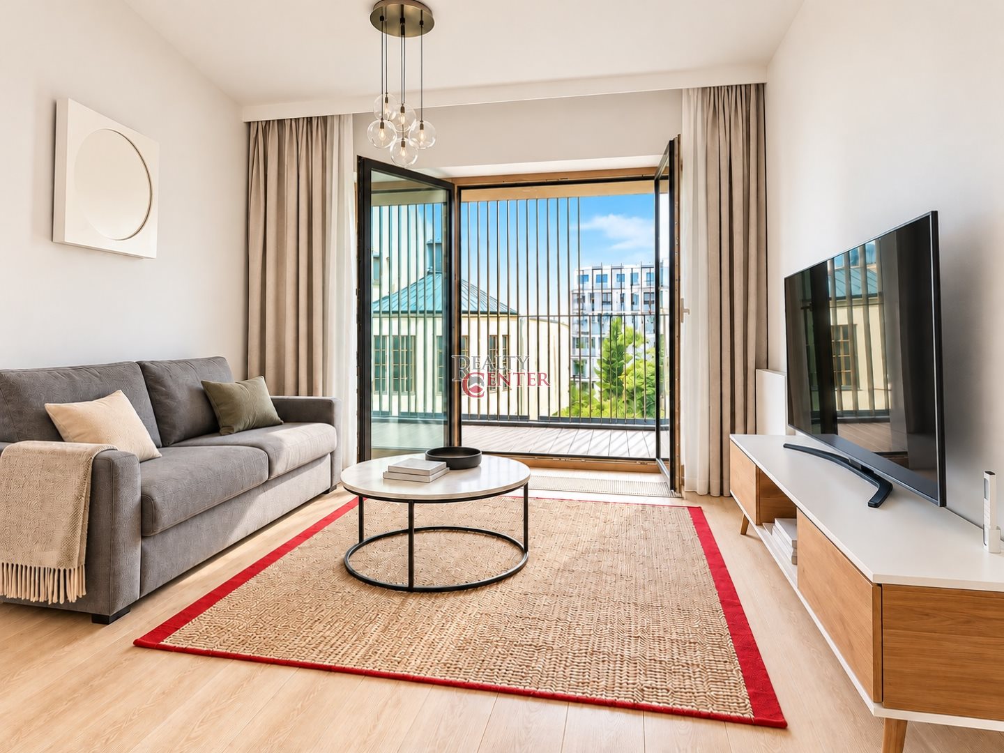 Apartament 56 m2, flisac - powiśle 2 tarasy