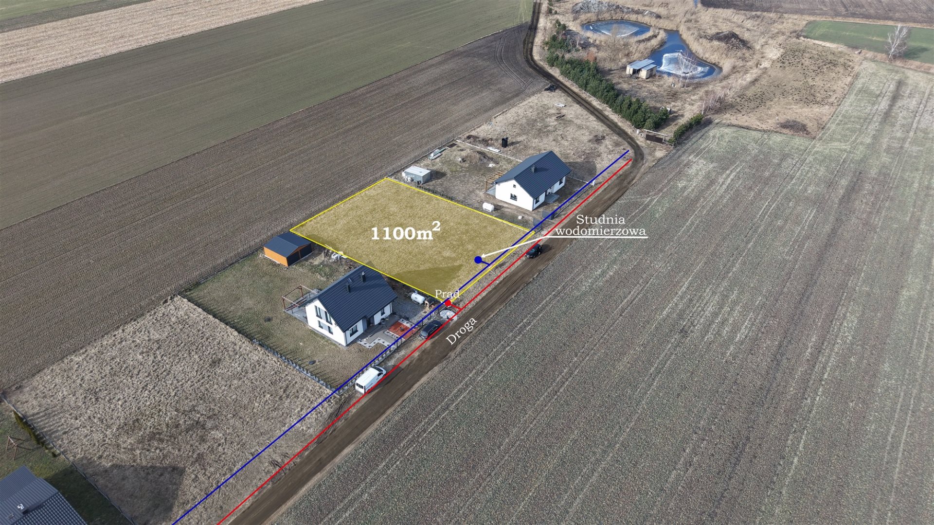 Działka budowlana 1100 m², arcelin gm.płońsk, mpzp