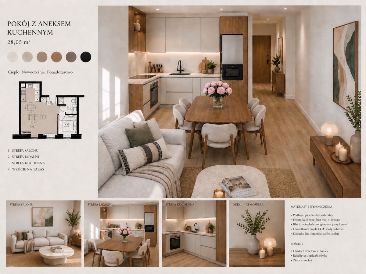Miejski komfort wśród zieleni |2 pokoje| 41,35 m2|