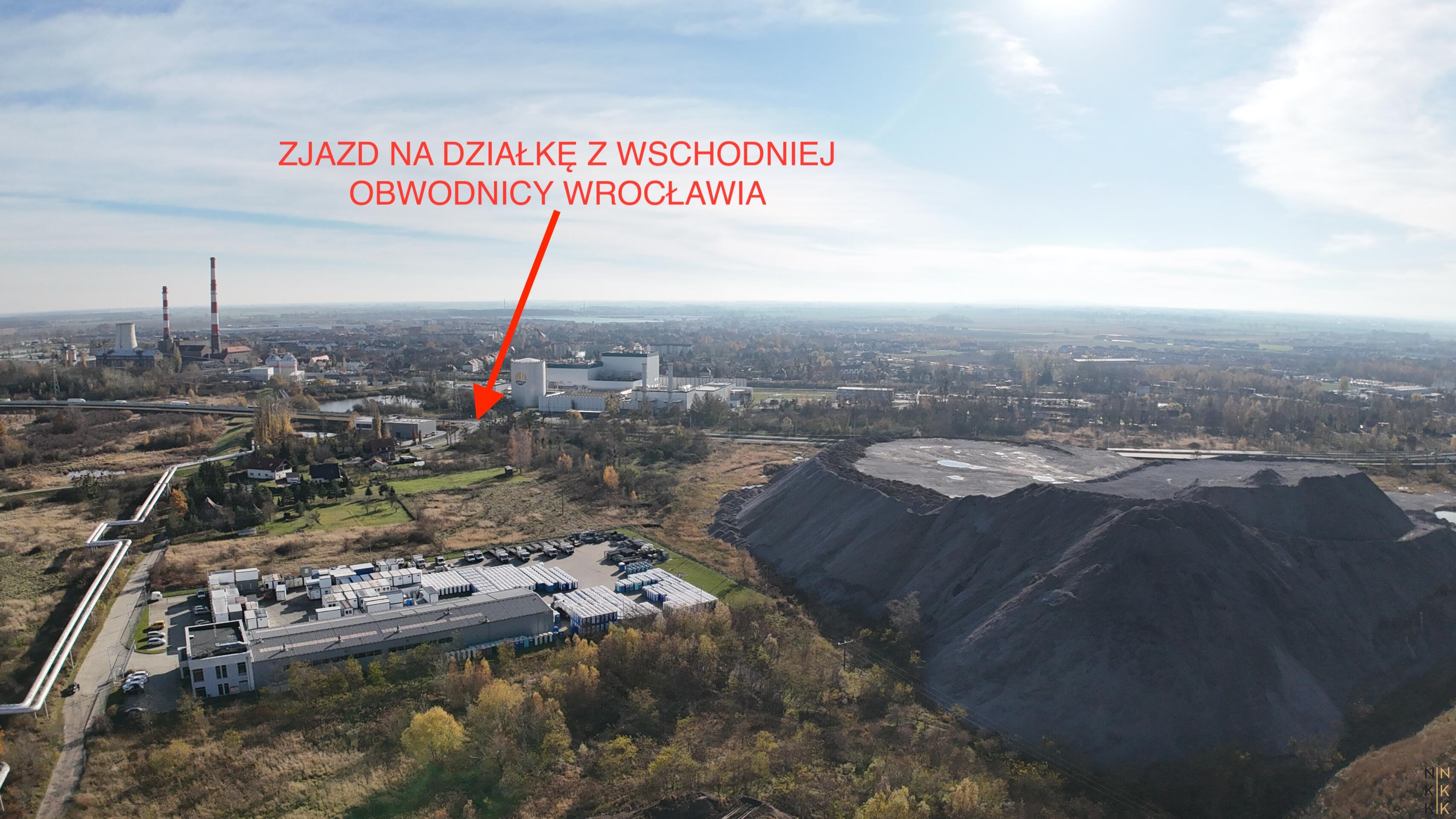 Działka przemysłowa z pnb hala magazynowo- biurowa siechnice