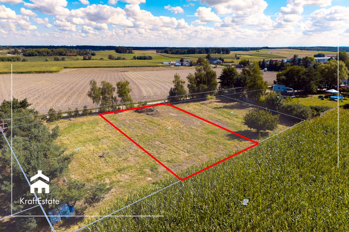 Działka budowlana z wz | media | 1008 m² |tomiczki