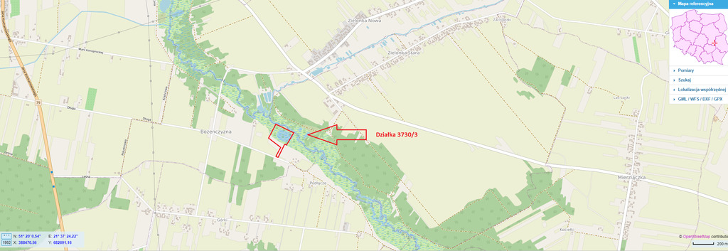 Sprzedam działka 3.8441h zwoleń