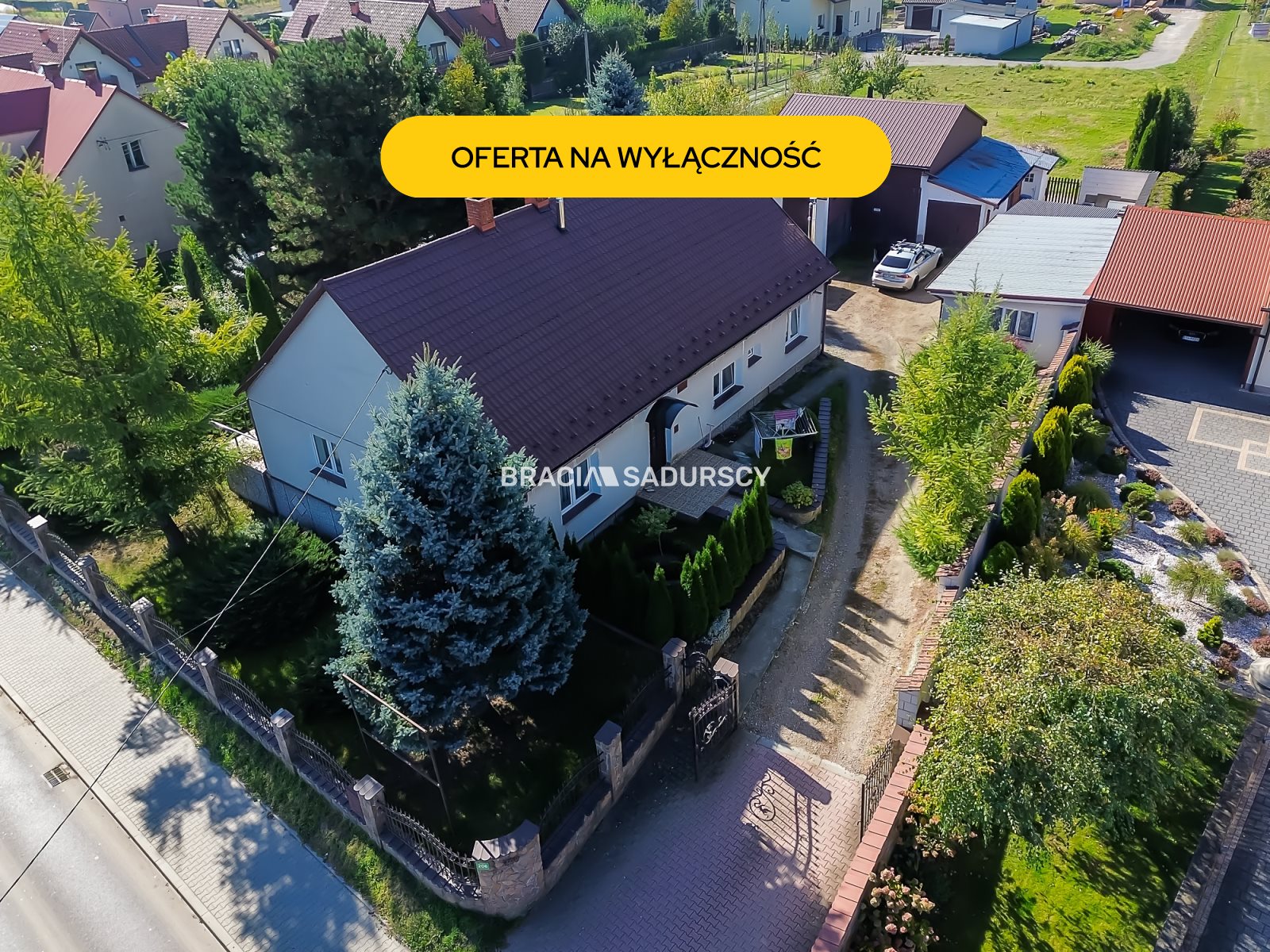 Dom 110 m² + garaż i warsztat | zielonki