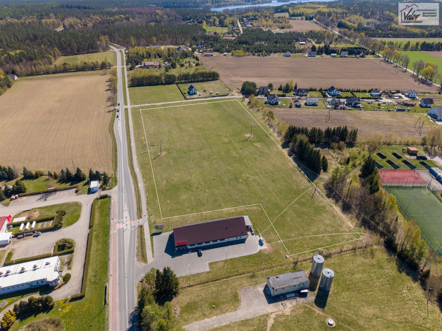 Działka inwestycyjna 28 565 m² mpzp łukta