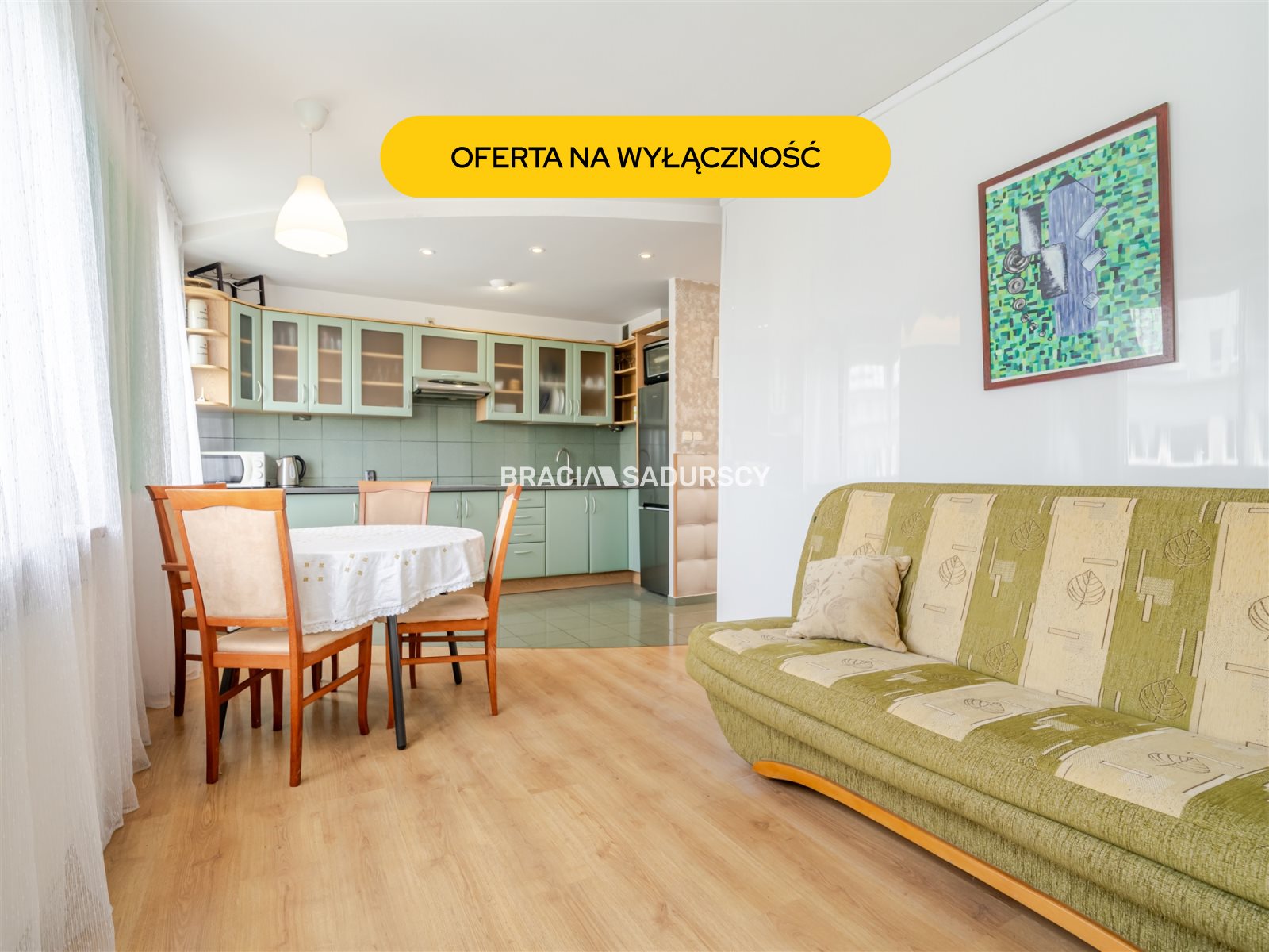 M 50m2 / 3 pokoje / balkon / garaż / zielono