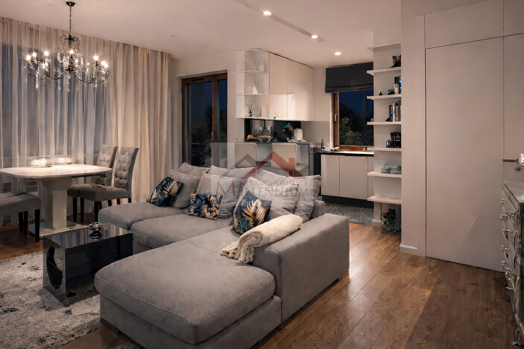 Apartament z ogródkiem na żoliborzu