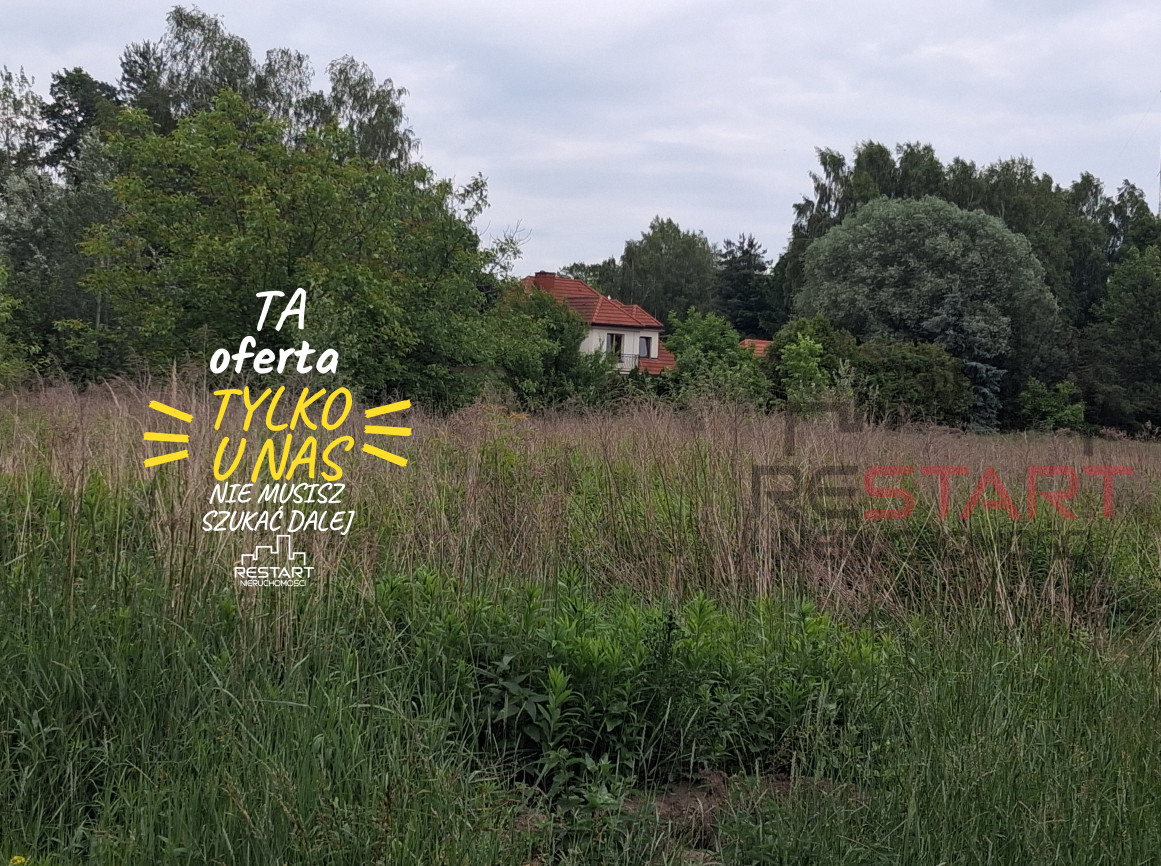 Doskonała działka łazy 1800 m2