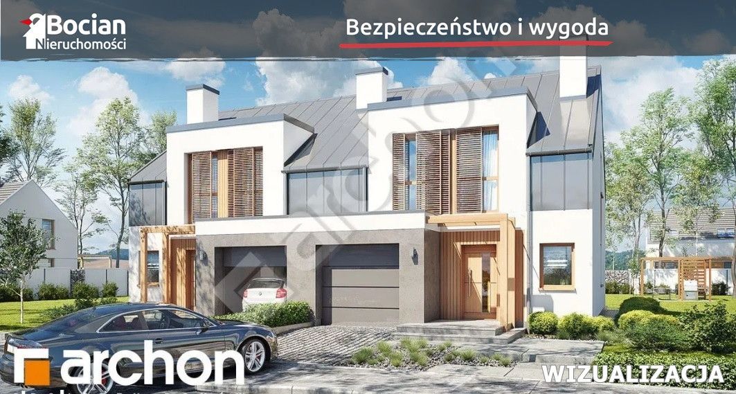 Połówka bliźniaka w stanie deweloperskim premium!