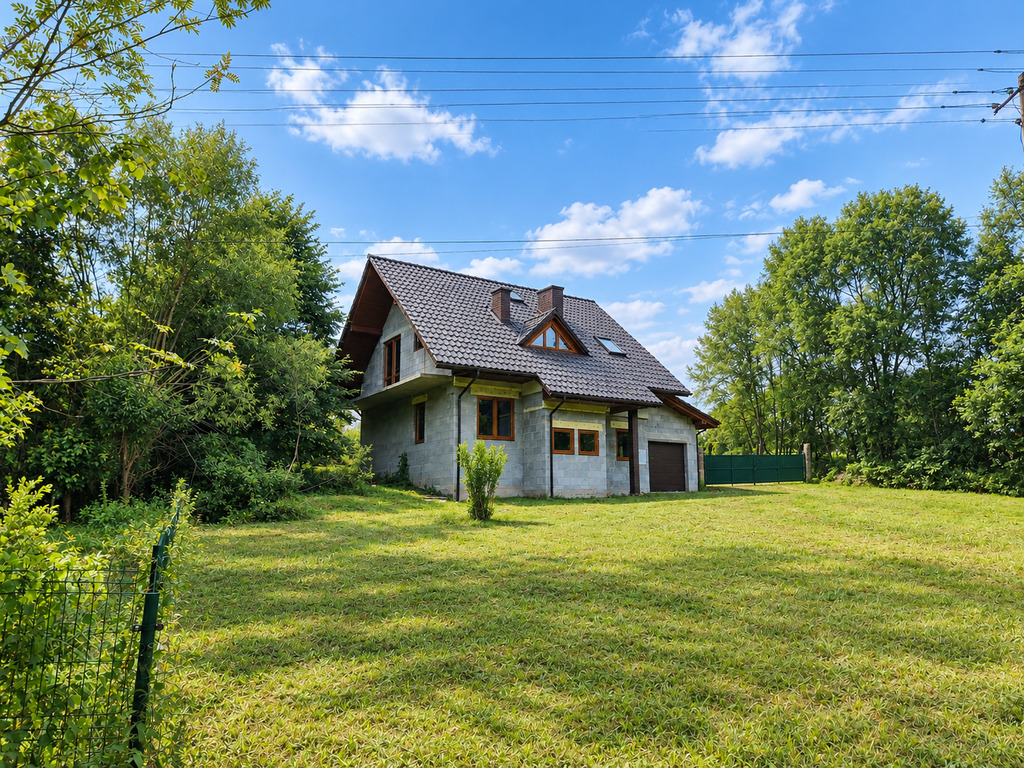 Dom 95 m² | stan surowy zamknięty | 550 000 zł