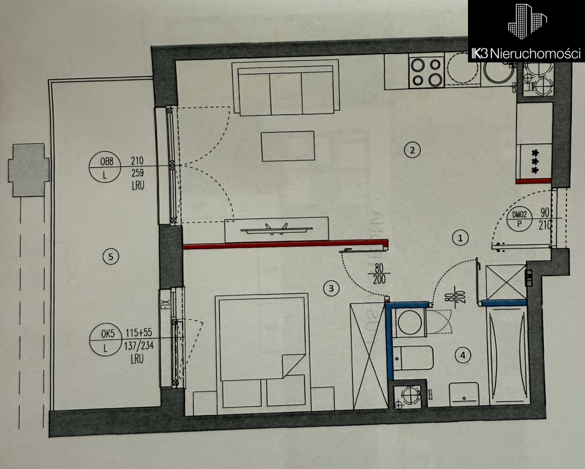 System 20/80! odbiór za 3 mc! 2 pokojowy loft!