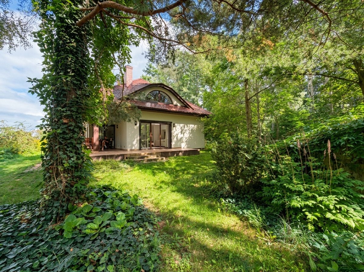 Prywatna leśna enklawa pod warszawą | 2800 m²
