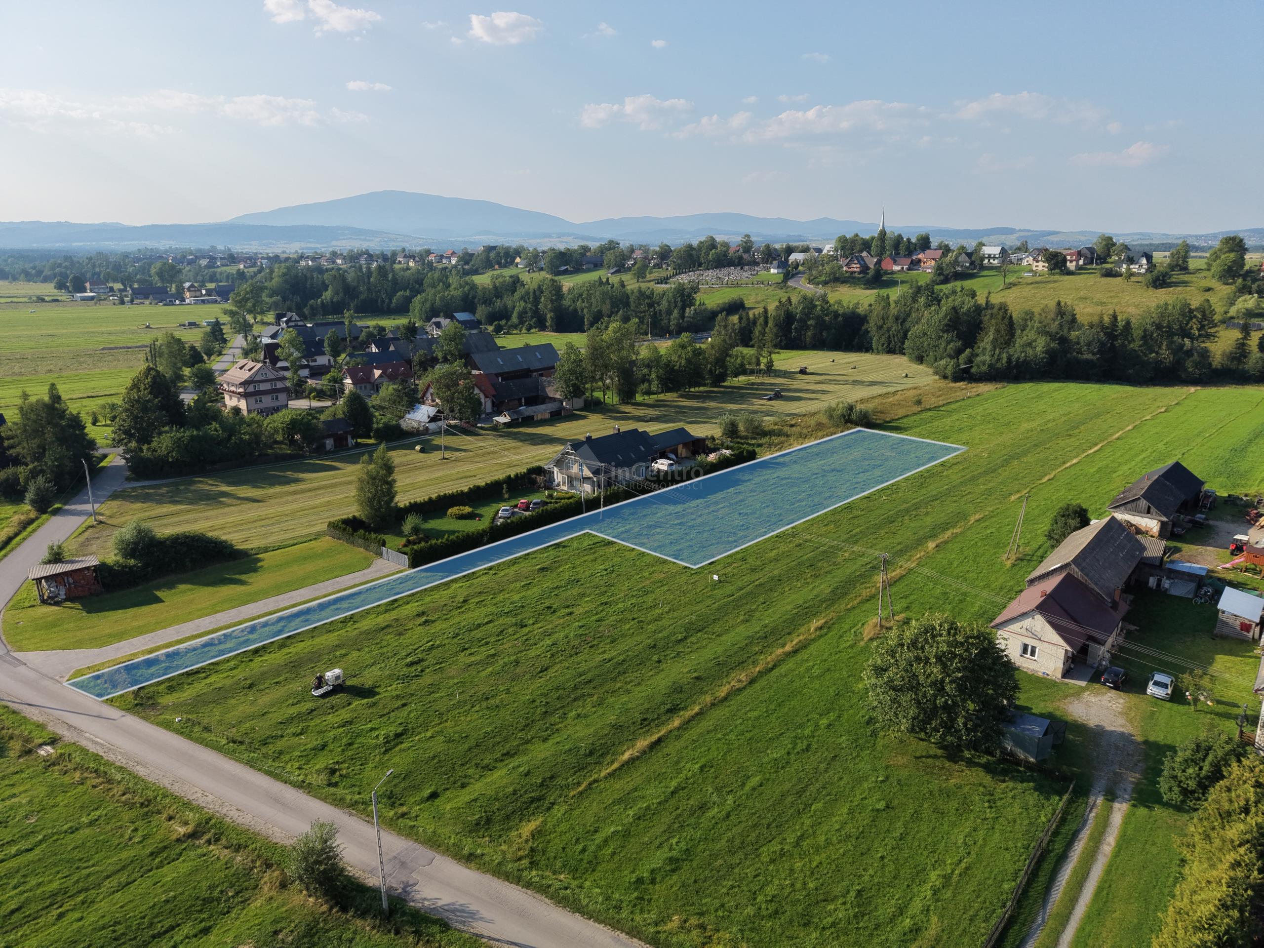 Działka budowlana chyżne 1125m2