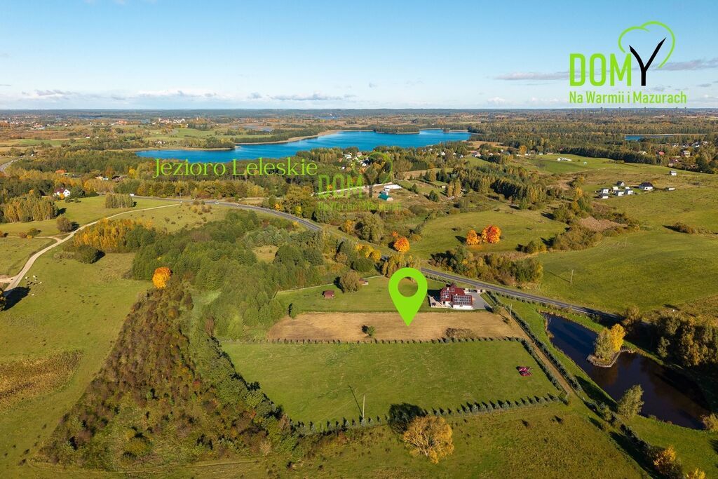 Działka z wz 5057 m² leleszki