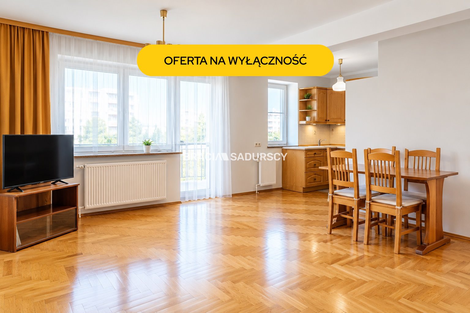 Trzy pokoje | znakomity stan | do wejścia | 74m2