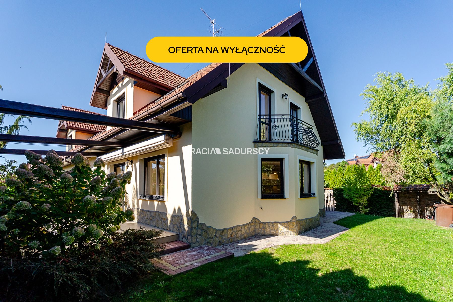 Bibice/dom z garażem i tarasem 150m do wejścia